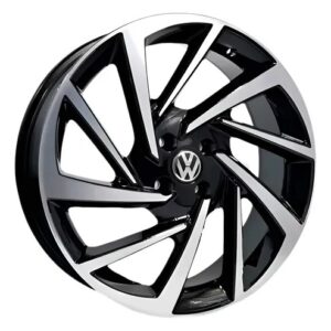 Rodas VW Gol Up Saveiro Aro 17 4x100 jogo + bicos