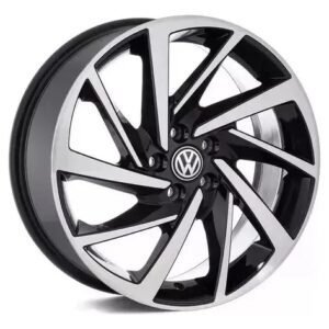 Rodas VW Fox Polo Golf Bora Aro 17 5x100 jogo + bicos